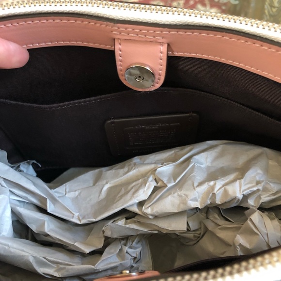 2pcs NWT Coach floral handbag&wallet - Picture 4 of 8